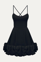 Backless Bustier Mini Dress