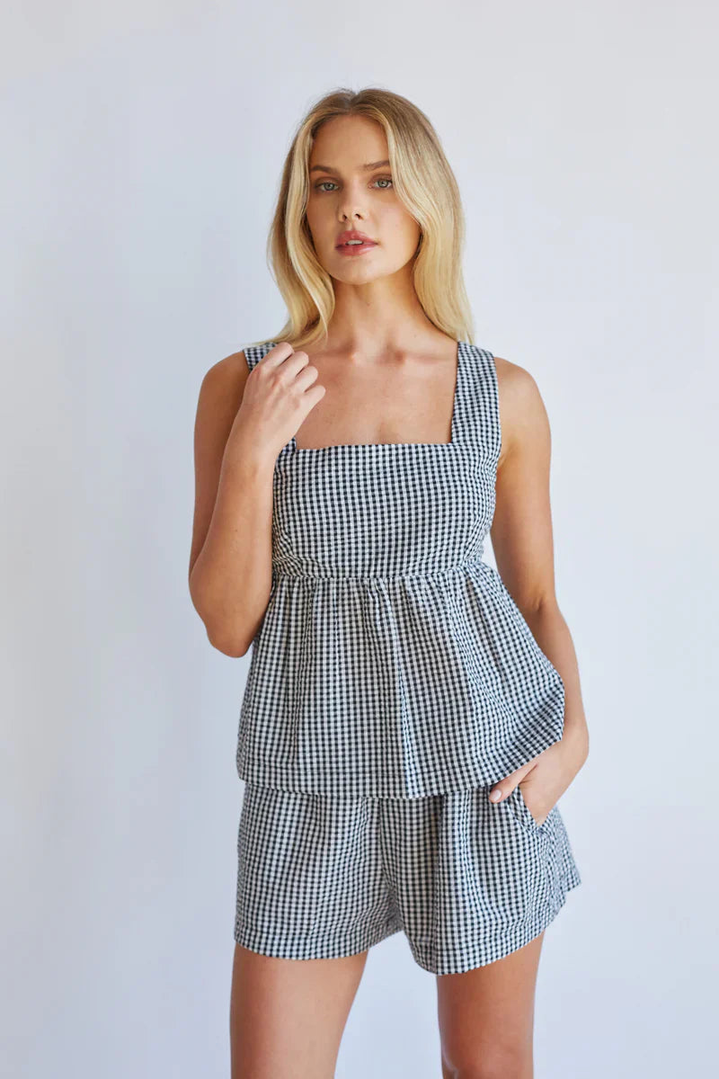 Rowan Gingham Shorts