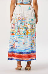 Wendy Pleated Midi Skirt