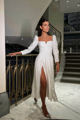 Sequin Flare Midi Dress