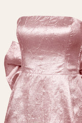 Sheath Mini Dress with removable bow