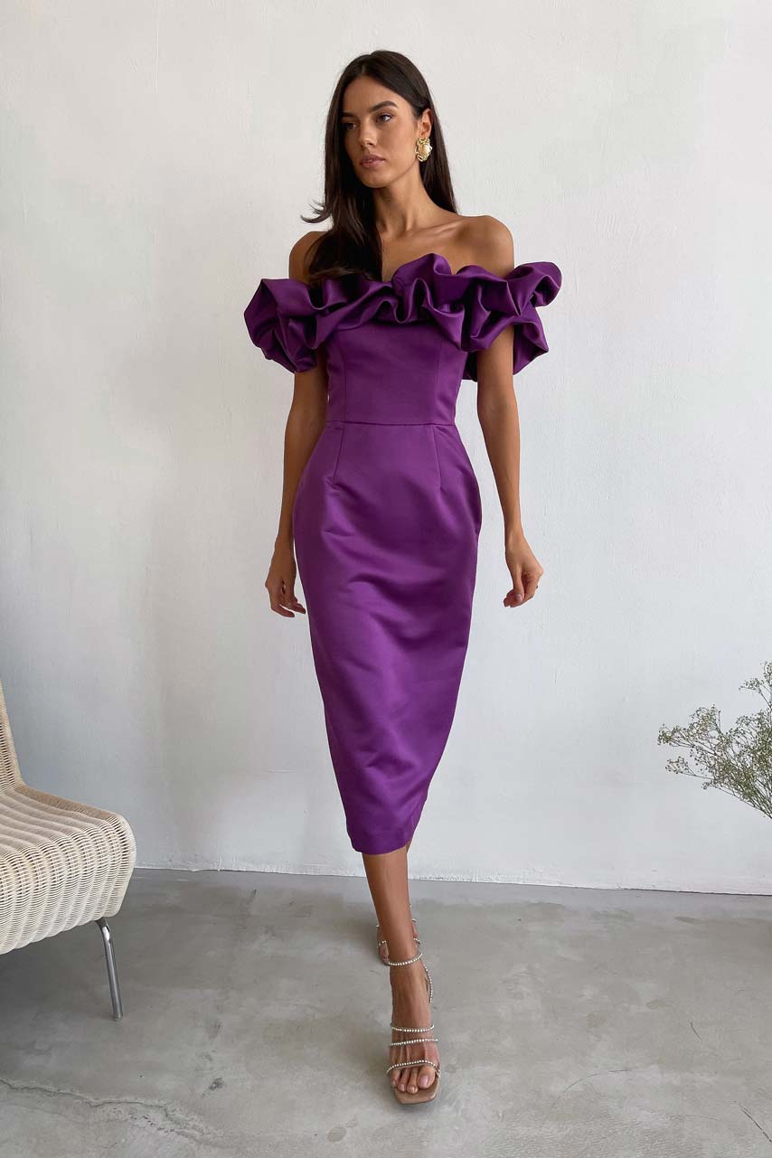 "Meringue" Midi Dress