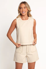 Levi Top - Ecru