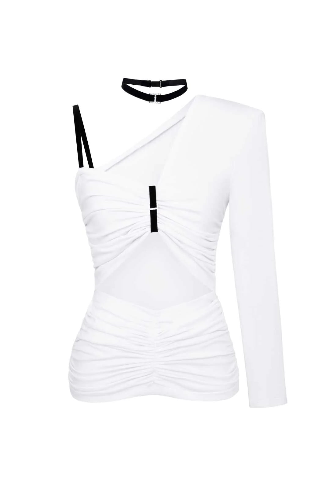 Knitted One Shoulder Top