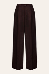 Pleated Wide Leg Trousers