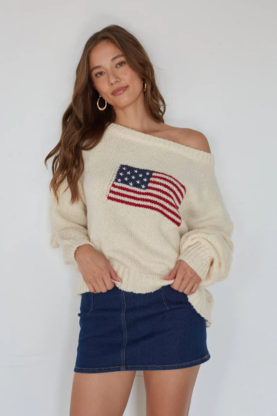 Brandi Off the Shoulder Sweater
