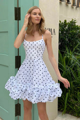 Backless Bustier Mini Dress