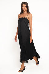 Halsey Midi Dress - Black