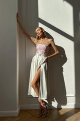 Wrap Belted Midi Dress