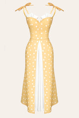 Flowy Slit Midi Dress