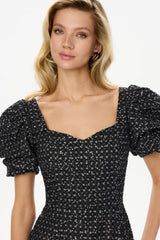 Sweetheart Denim Midi Dress