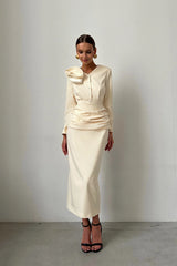 Straight Maxi Skirt