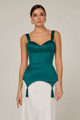 Tassel Bustier Top