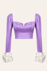Top with Removable Cuffs