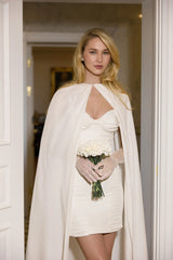 "Reine Moderne" Silk Mini Dress