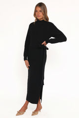 Aerin Knit Dress - Black
