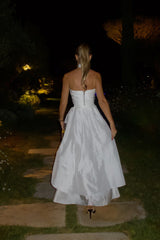 «Rosée Nue» Silk Skirt