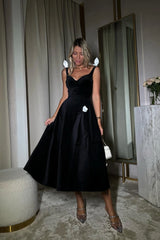 Bustier V neck Corset Midi Dress