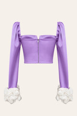 Top with Removable Cuffs