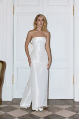 «L’Instant» Bustier Dress With A Bow