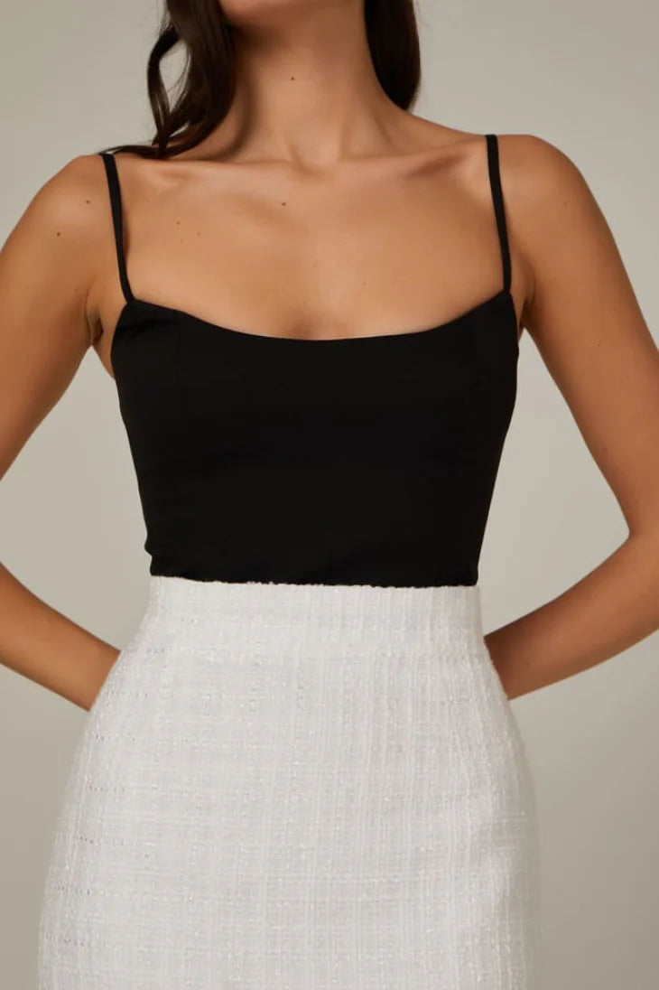 Viscose Corset Crop Top