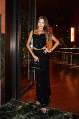 Sequin Maxi Skirt