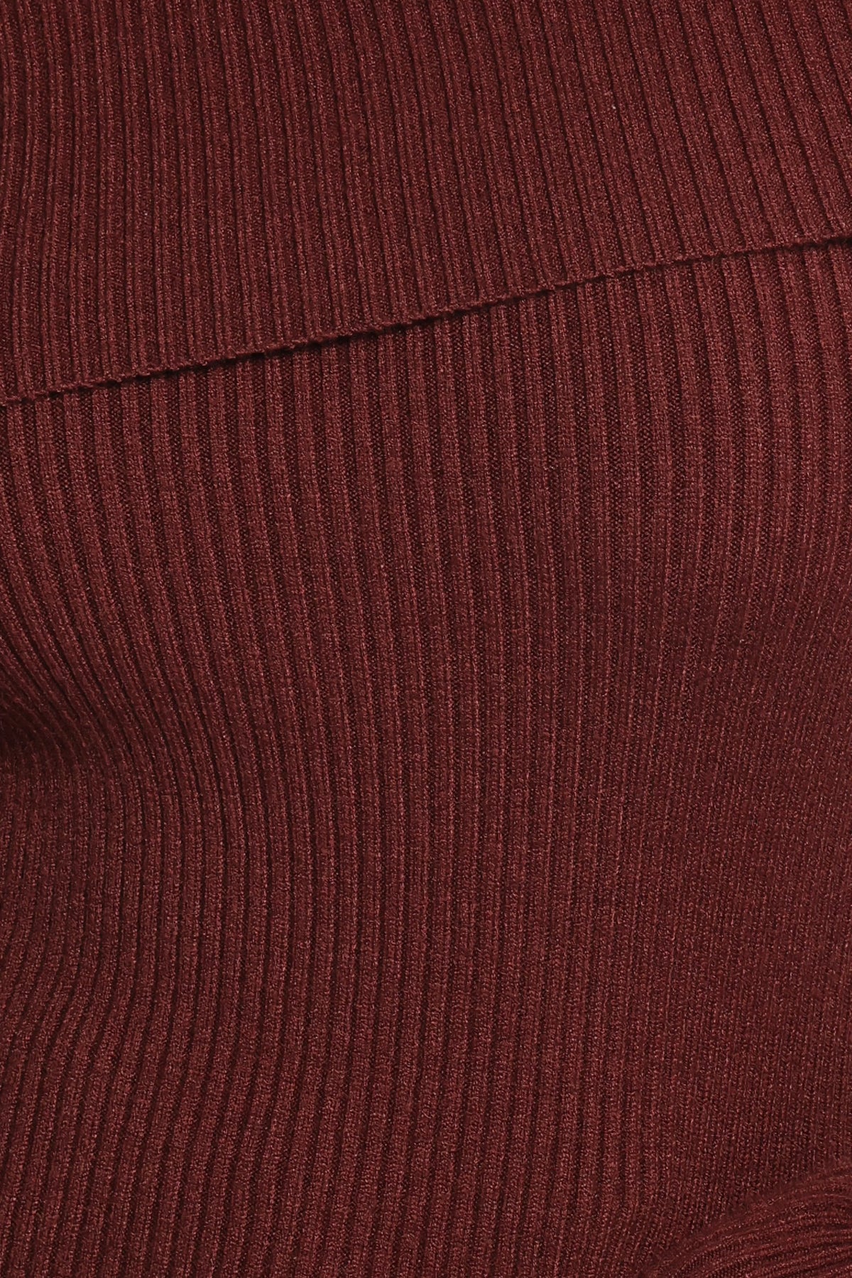 Aleena Knit Top - Chocolate Brown