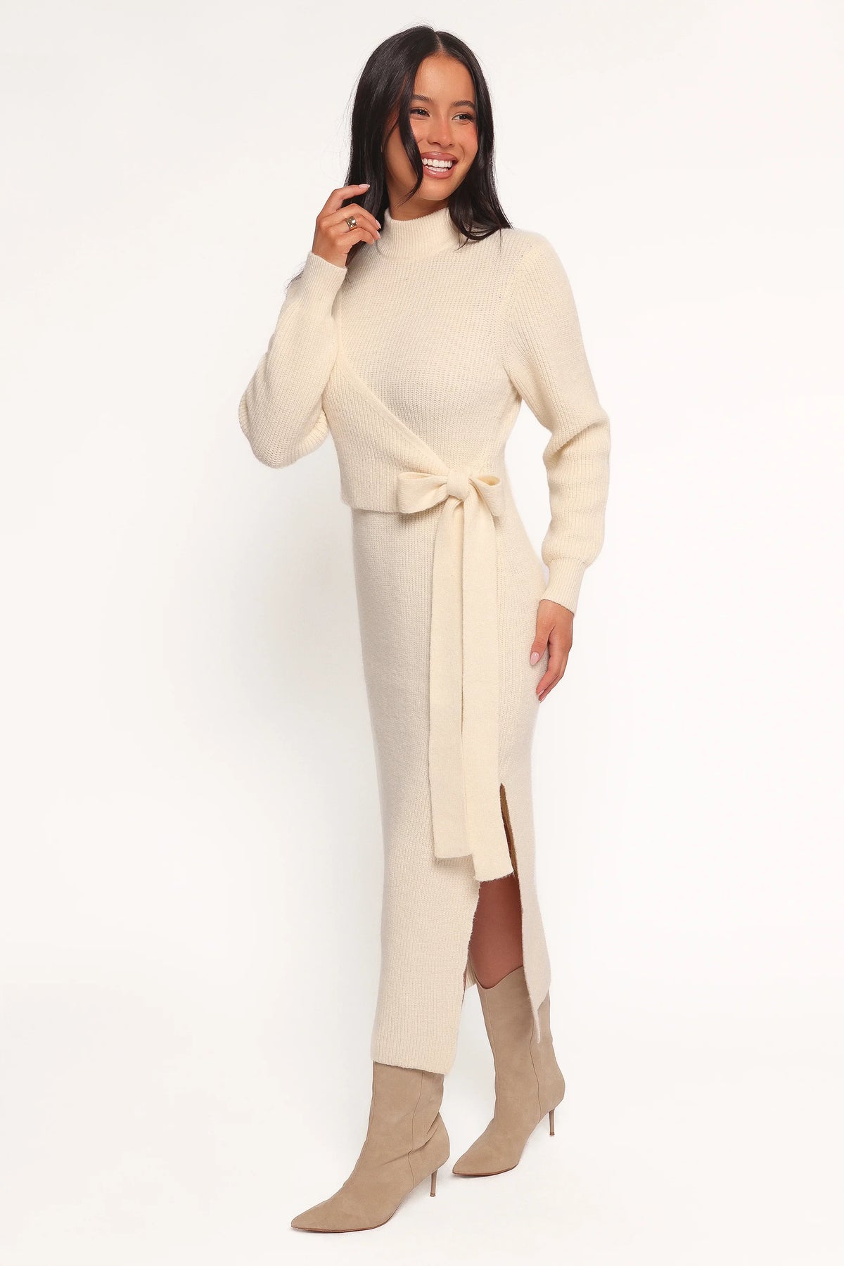 Aerin Knit Dress - Cream