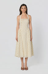 Marianna Halter Midi Dress
