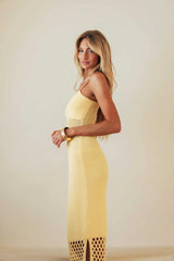 Alondra Crochet Maxi Dress