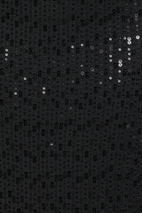 Agnes Strapless Sequin Maxi Dress - Black