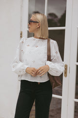 Aggie Blouse - White