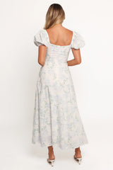 Beati Midi Dress - Blue