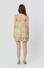 Jessa Floral Tiered Bubble Dress