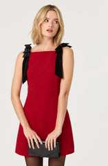Ambria Bow Mini Dress